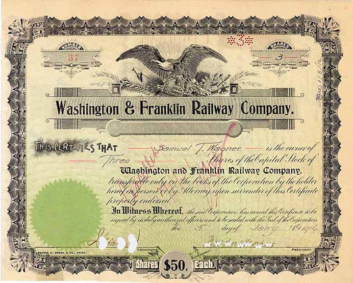 Washington & Franklin Railway