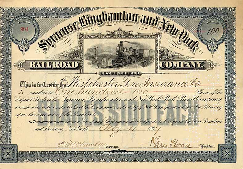 Syracuse, Binghamton & New York Railroad
