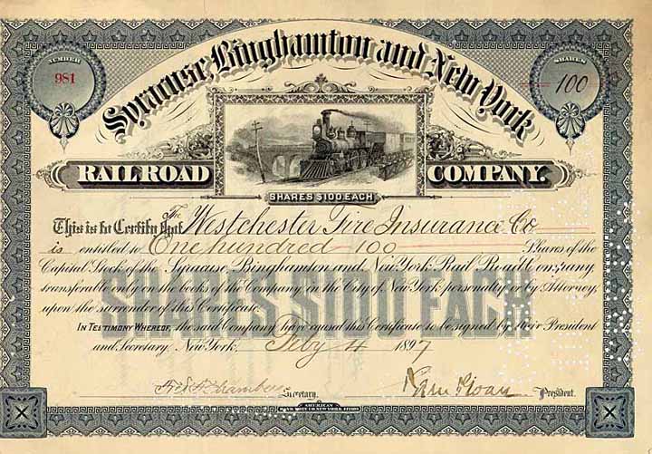 Syracuse, Binghamton & New York Railroad