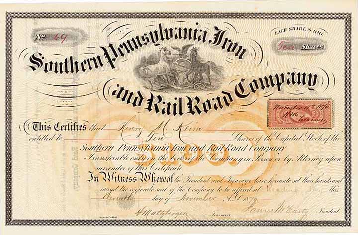 Southern Pennsylvania Iron & Railroad Co.