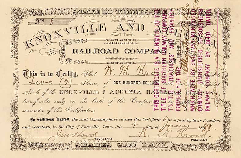 Knoxville & Augusta Railroad