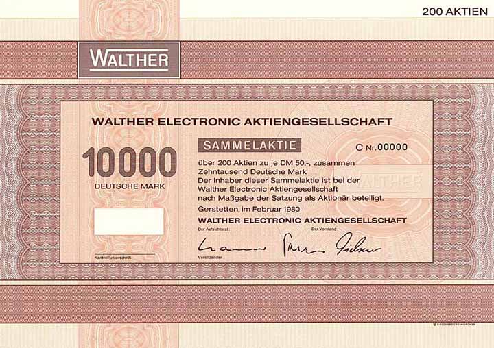 Walther Electronic AG