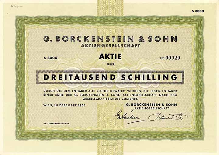 G. Borckenstein & Sohn AG