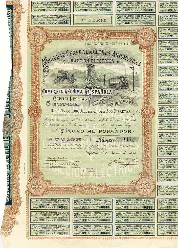 Soc. General de Coches Automoviles y Tracción Eléctrica C.A.