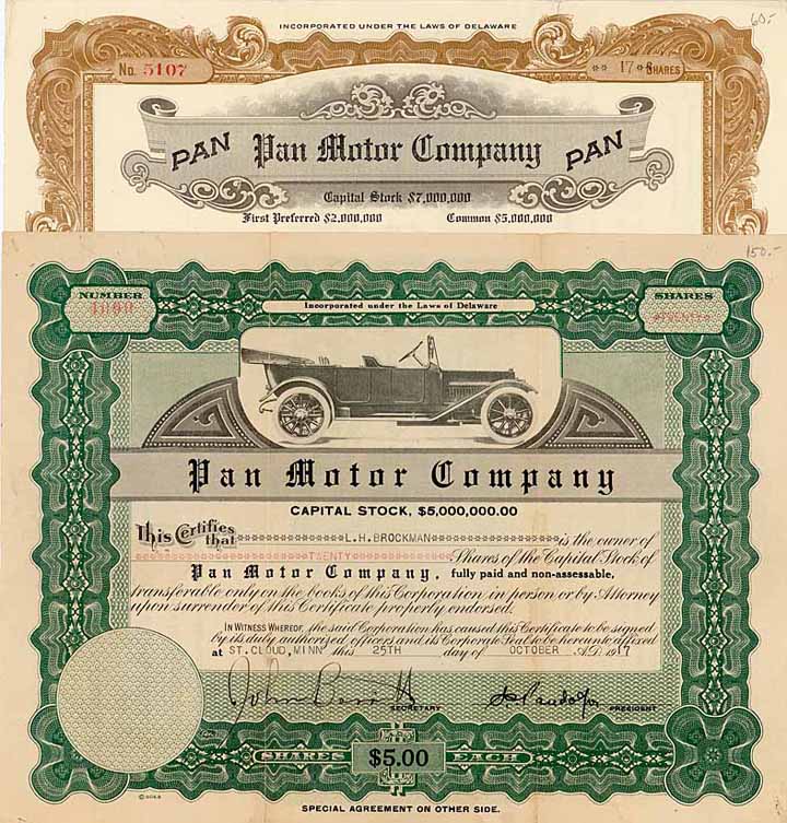 Pan Motor Co. (2 Stücke)