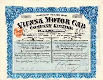 Vienna Motor Cab Company, Ltd.