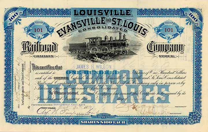 Louisville, Evansville & St. Louis Consolidated Railroad