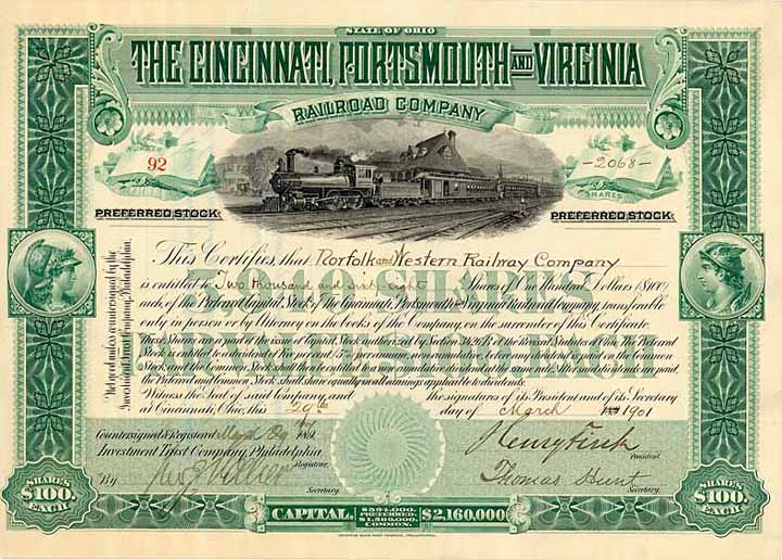 Cincinnati, Portsmouth & Virginia Railroad