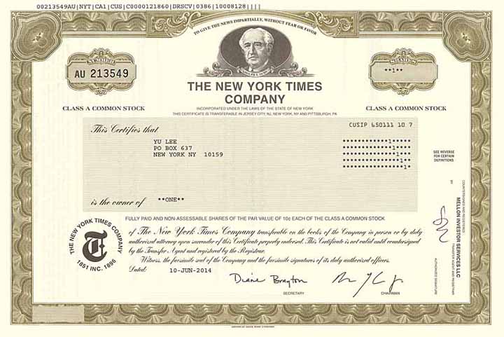 New York Times Company