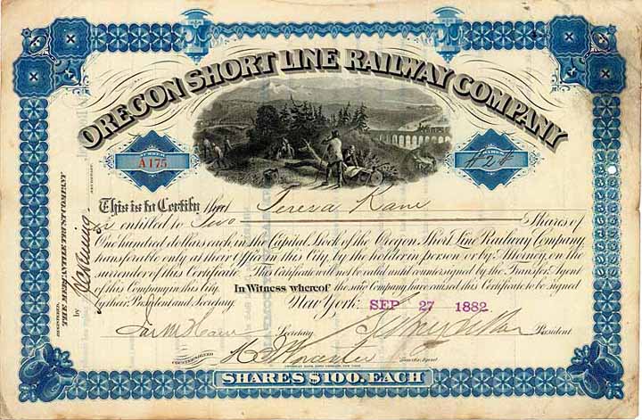 Oregon Short Line Railway