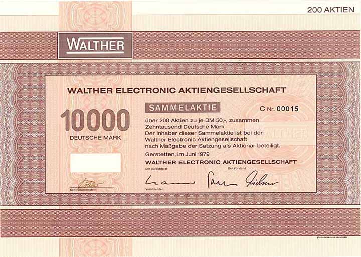 Walther Electronic AG