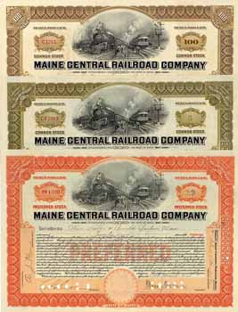 Maine Central Railroad (3 Stücke)