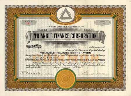 Triangle Finance Corp.