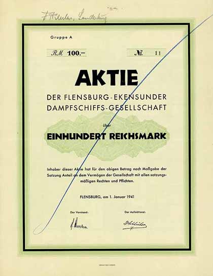 Flensburg-Ekensunder Dampfschiffs-Gesellschaft