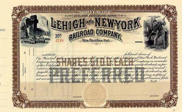 Lehigh and New-York Railroad