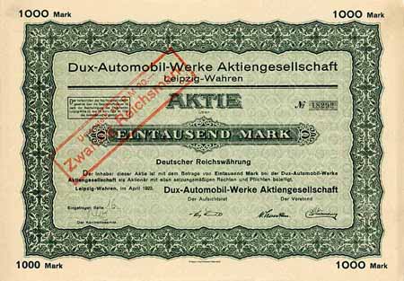 Dux-Automobil-Werke AG