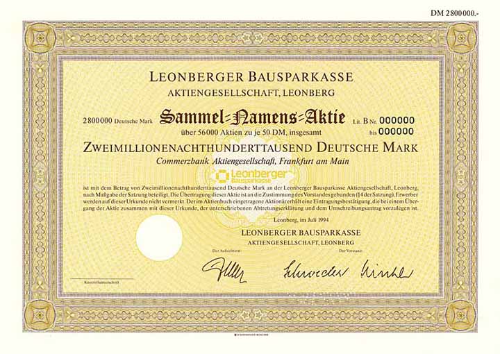Leonberger Bausparkasse AG