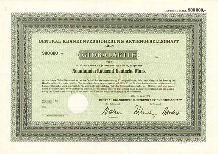 Central Krankenversicherung AG