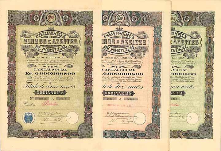 Cia. de Vinhos e Azeites de Portugal S.A. (14 Stücke)