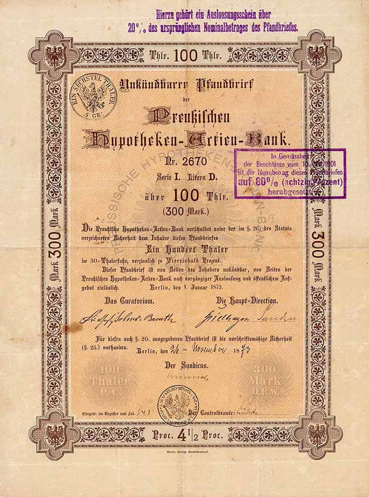 Preußische Hypotheken-Actien-Bank