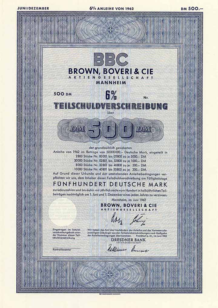 Brown, Boveri & Cie. AG