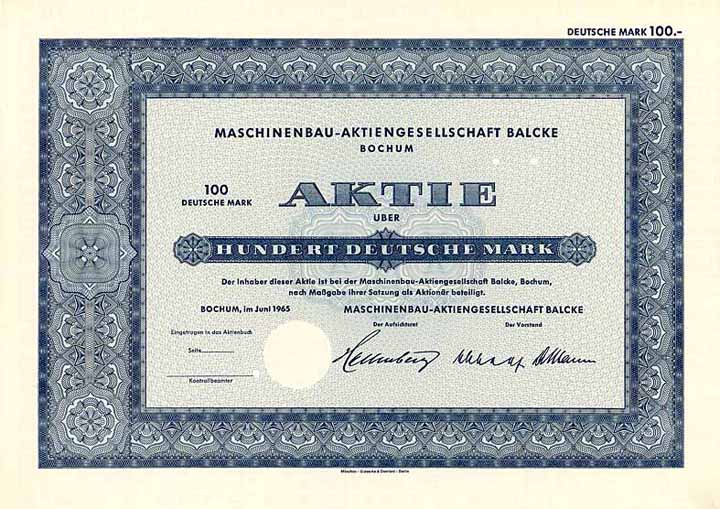 Maschinenbau-AG Balcke