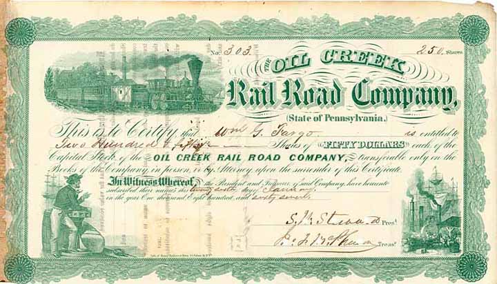 Oil Creek Railroad (OU Wm. G. Fargo)