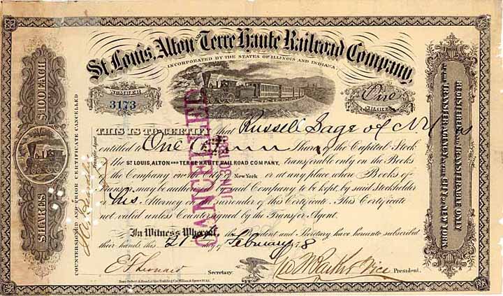 St. Louis, Alton & Terre Haute Railroad (OU Russell Sage)