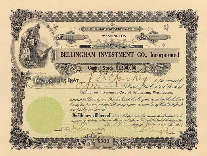 Bellingham Investment Co., Inc.