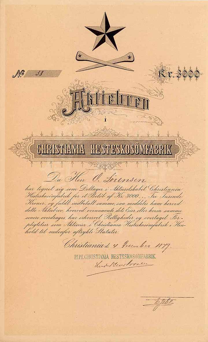 Christiania Hesteskosömfabrik