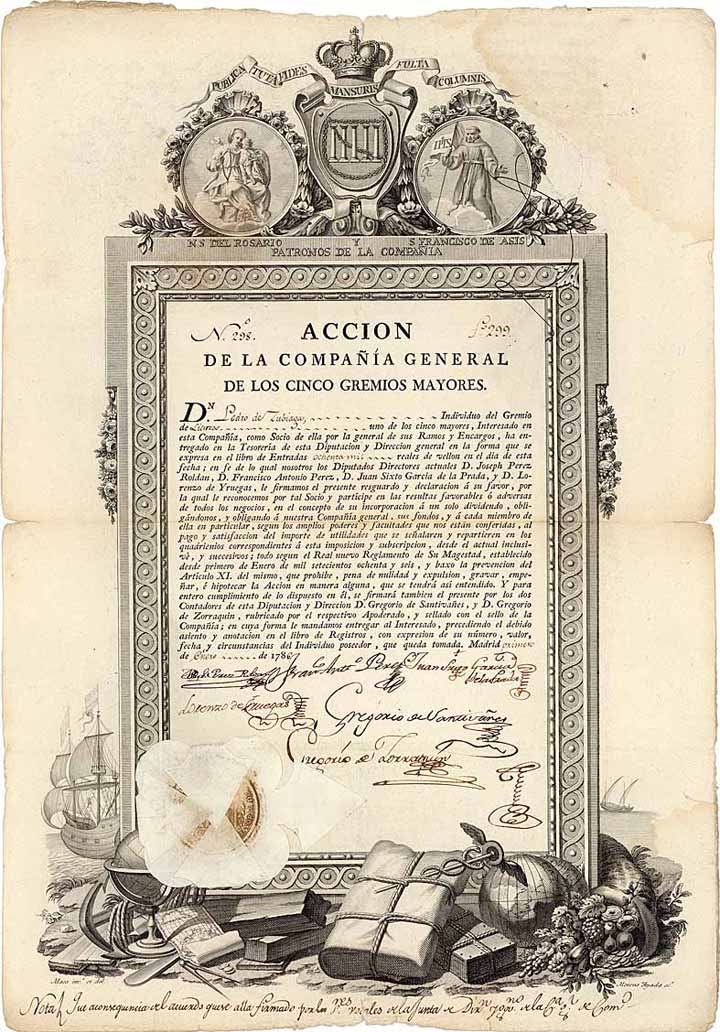 Cie. General de Comercio de los cinco Gremios Mayores
