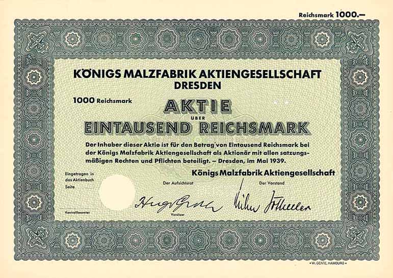 Königs Malzfabrik AG