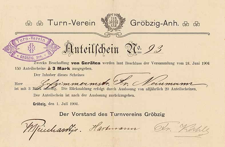 Turn-Verein Gröbzig-Anh.