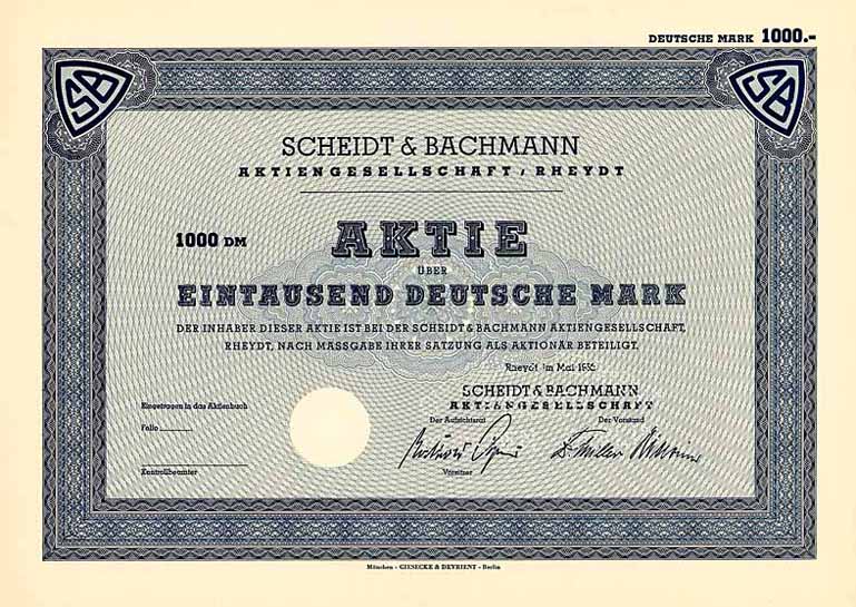 Scheidt & Bachmann AG