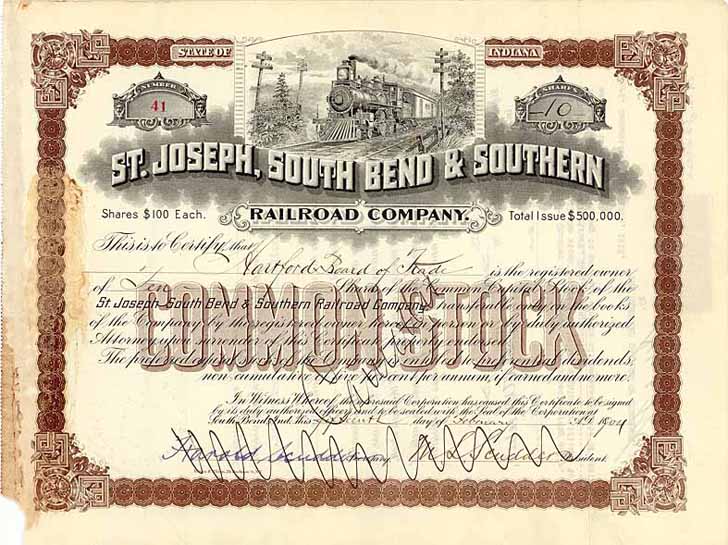 St. Joseph, South Bend & Southern Railroad