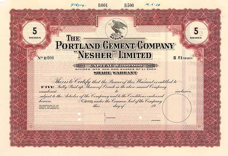 Portland Cement Company "NESHER" Ltd.