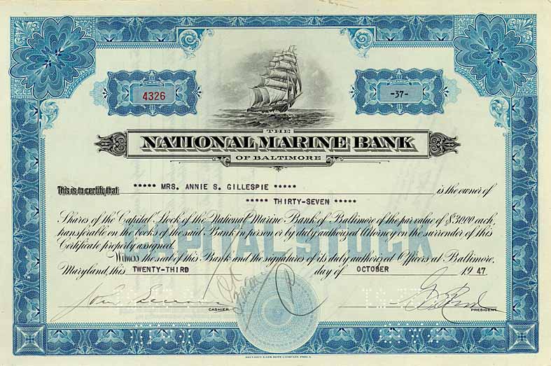 National Marine Bank