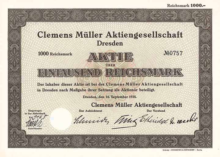 Clemens Müller AG