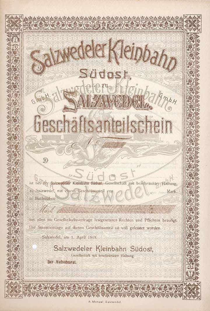 Salzwedeler Kleinbahn Südost GmbH