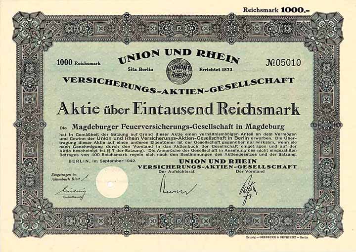 Union und Rhein Versicherungs-AG