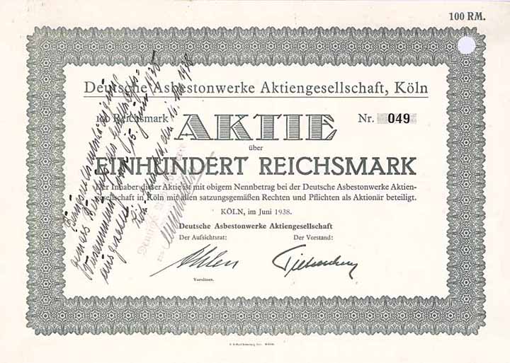 Deutsche Asbestonwerke AG