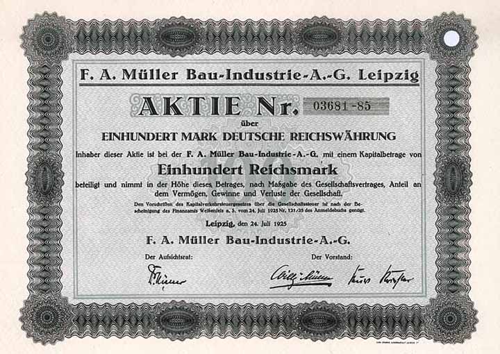 F. A. Müller Bau-Industrie-AG