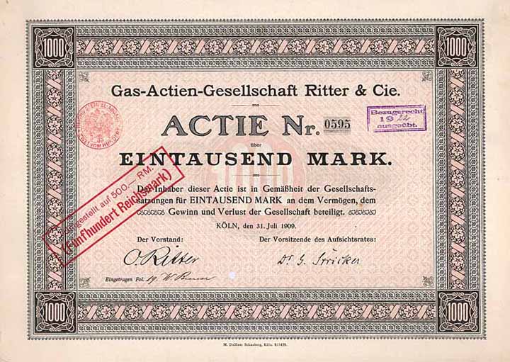 Gas-AG Ritter & Cie.