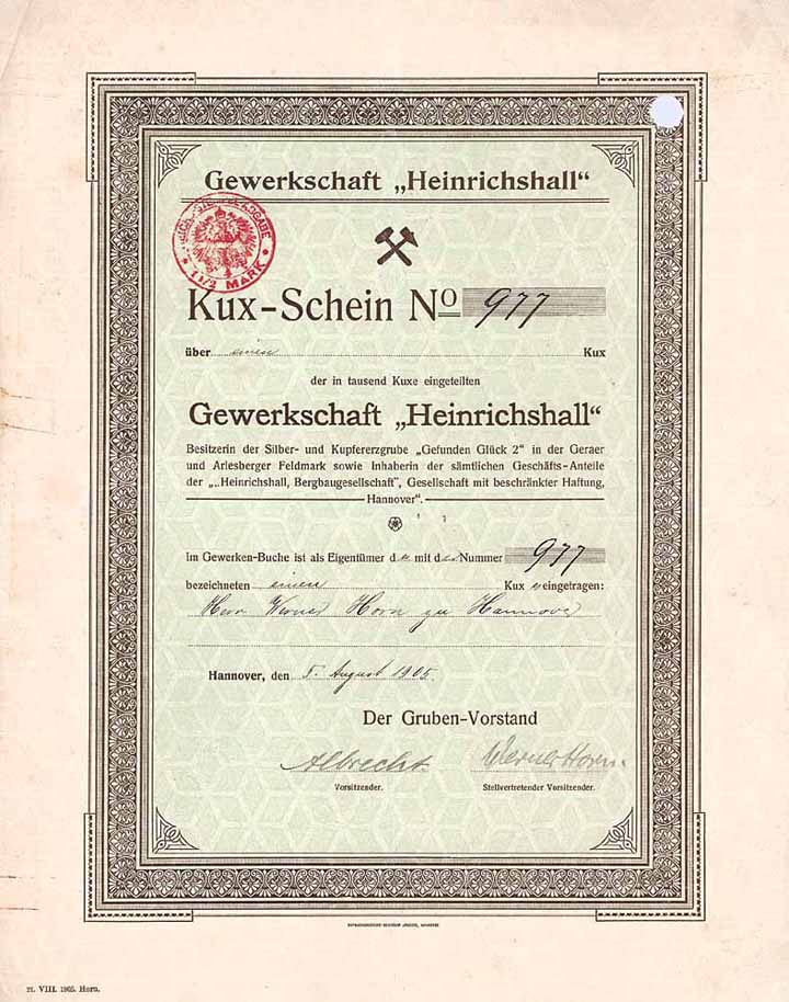 Gewerkschaft Heinrichshall