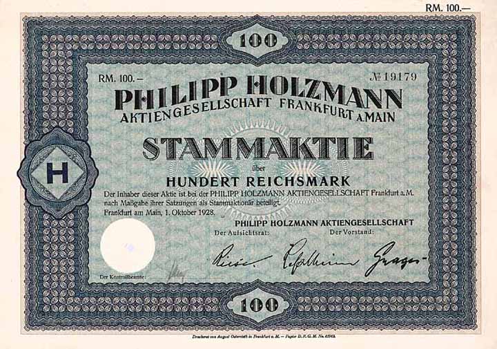 Philipp Holzmann AG