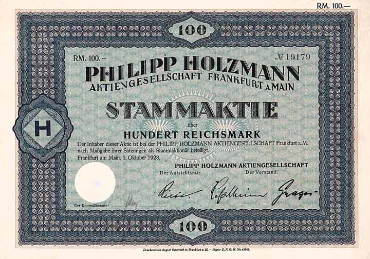 Philipp Holzmann AG