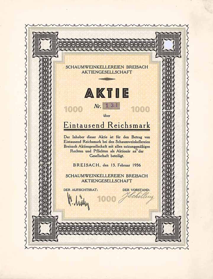 Schaumweinkellereien Breisach AG