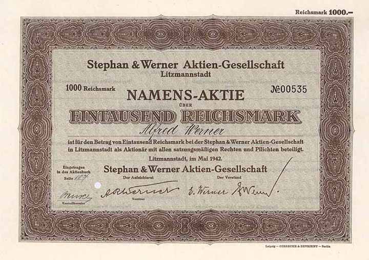 Stephan & Werner AG