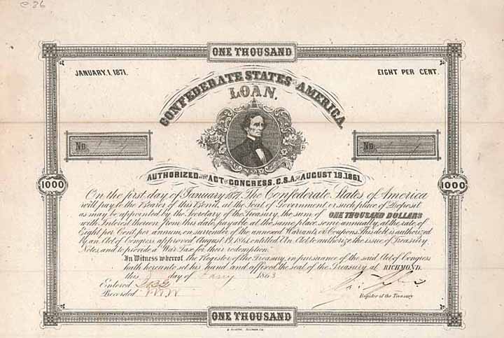 Confederate States of America, Cr. 86 (R6) - Ball 66 (R4+)