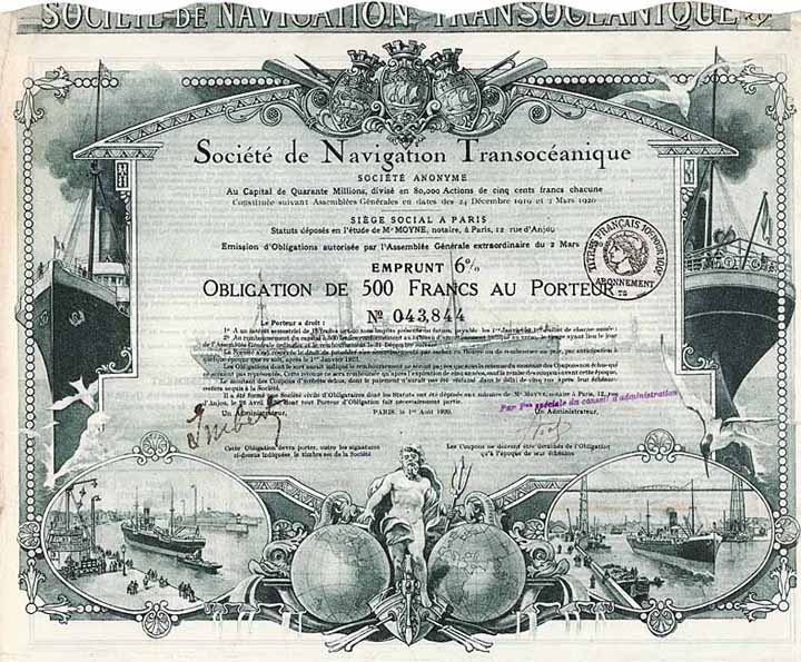 Soc. de Navigation Transocéanique S.A.